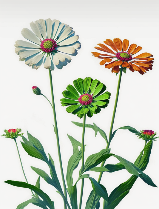 AI Midjourney Prompt for Illustration - Botanical Spring Beauty