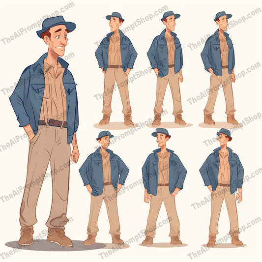 AI Midjourney Prompt for AI Midjourney Prompt for Character Art - 1590