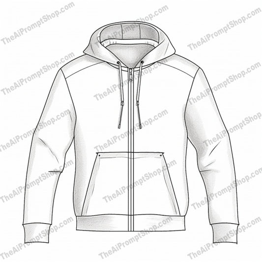 AI Midjourney Prompt for Minimalist Sweatshirt