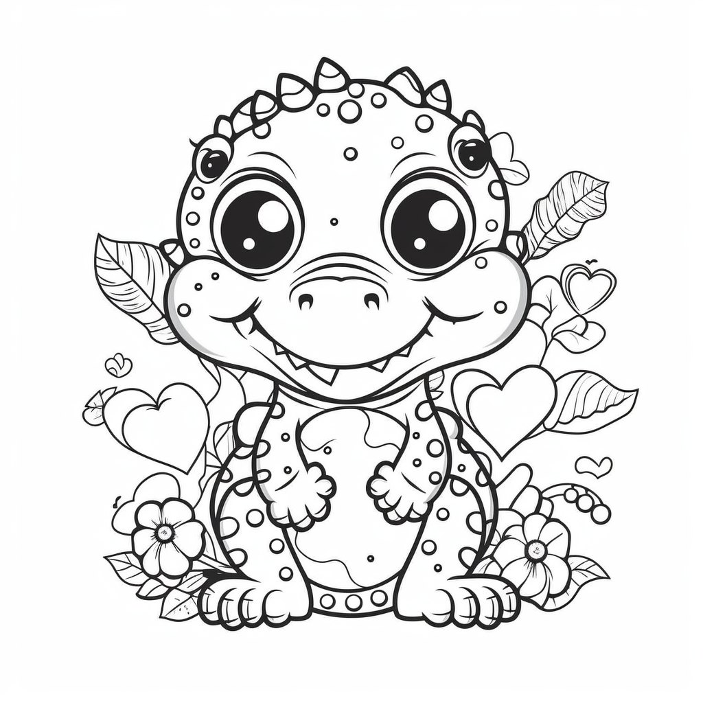 baby rhino coloring pages