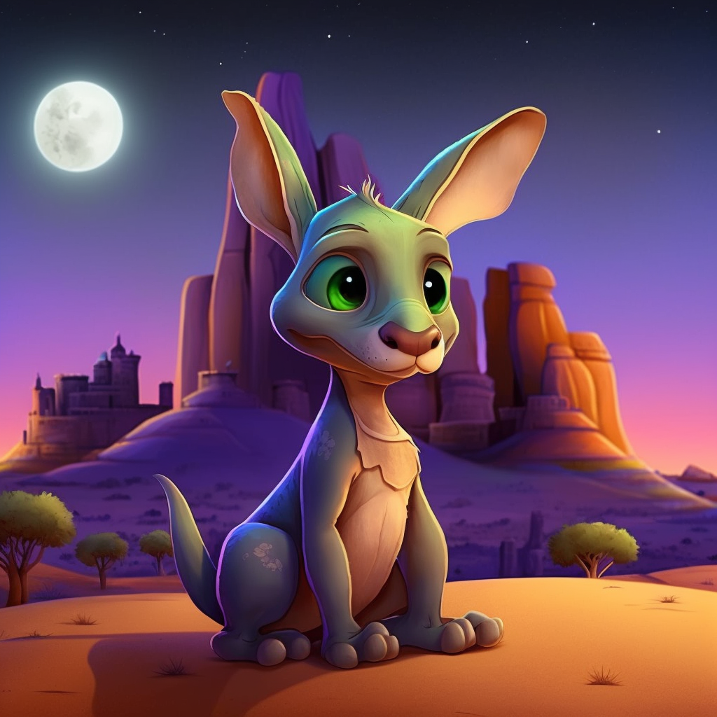 AI Midjourney Prompt for Storybook Illustrations - Playful Cartoon Character