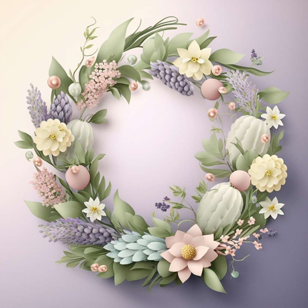 AI Midjourney Prompt for Easter - Colorful Egg Hunt