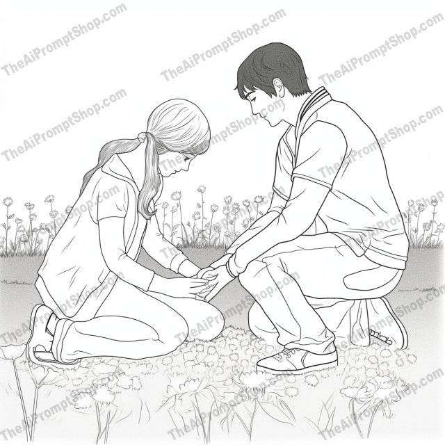 AI Midjourney Prompt For Coloring Pages - 1063