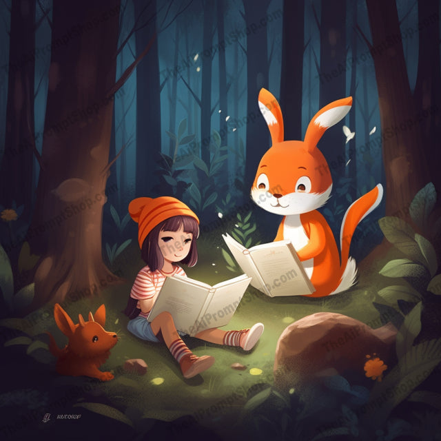 AI Midjourney Prompt for AI Midjourney Prompt for Storybook Illustrations - 2295