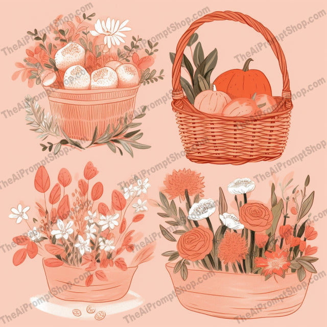 AI Midjourney Prompt for AI Midjourney Prompt for Florals - 1973