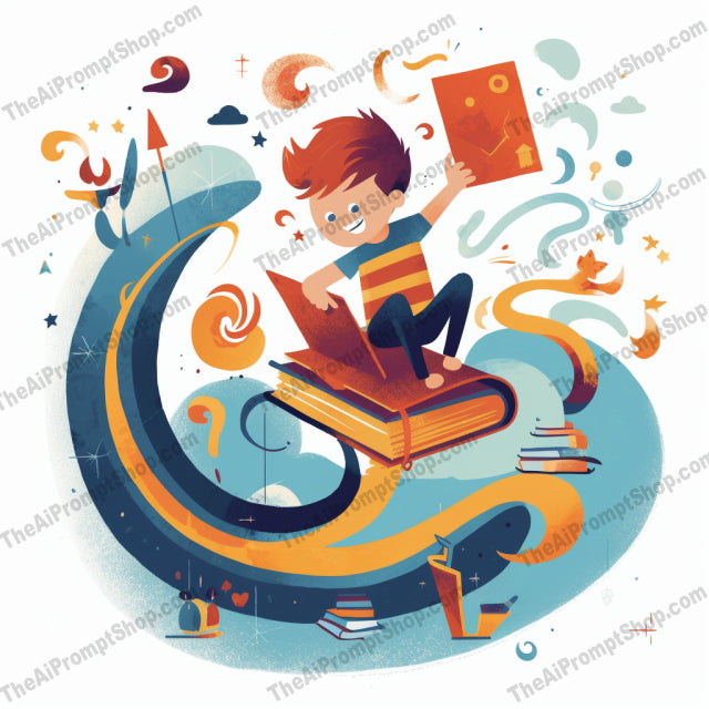 AI Midjourney Prompt for C2 - Storybook Illustrations - Toyful Book Adventures