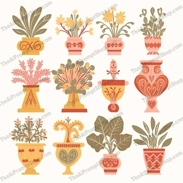 AI Midjourney Prompt for AI Midjourney Prompt for Florals - 1950