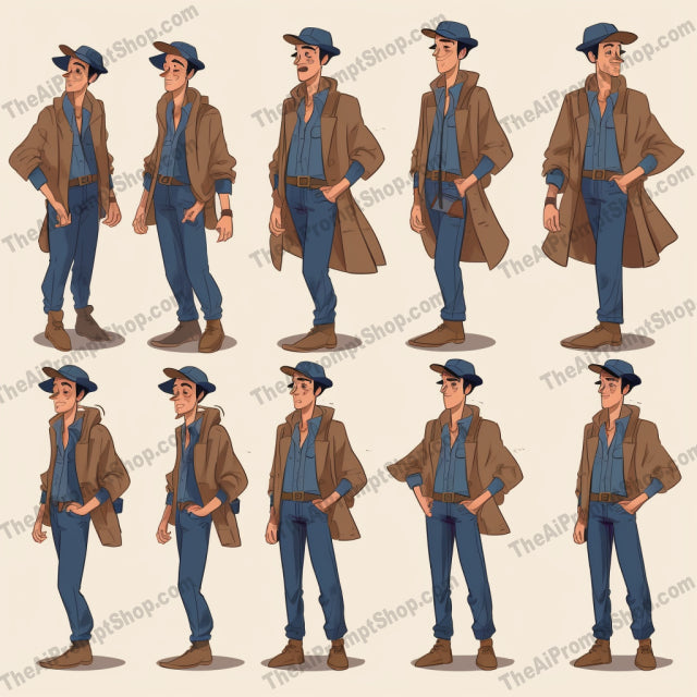 AI Midjourney Prompt for AI Midjourney Prompt for Character Art - 1590