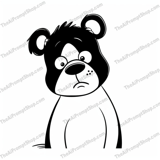 AI Midjourney Prompt for Coloring Pages - 2589