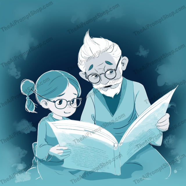 AI Midjourney Prompt for C14 - Storybook Illustrations - Child's Reading Adventure