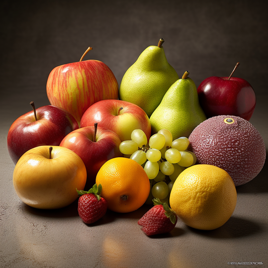 AI Midjourney Prompt for Food - Ultra-Realistic Fruit Selection Photography