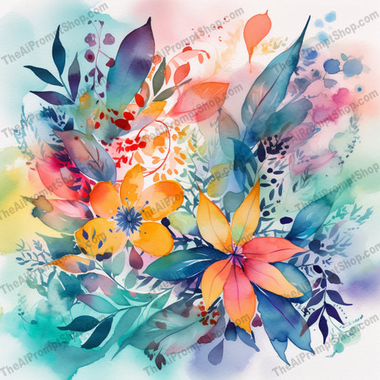 AI Midjourney Prompt for AI Midjourney Prompt for Florals - 1870