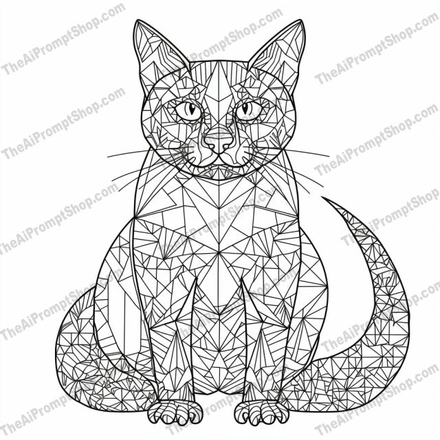 AI Midjourney Prompt for Coloring Pages - 2359