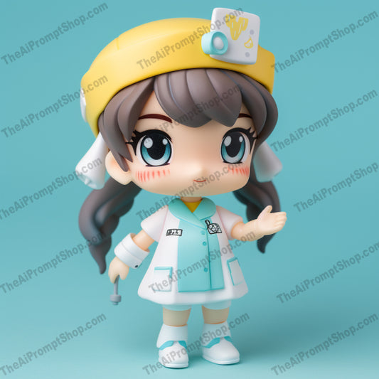 AI Midjourney Prompt for Super Cute Hospital Professional Mockup