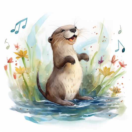 AI Midjourney Prompt for Musical Animal Notes