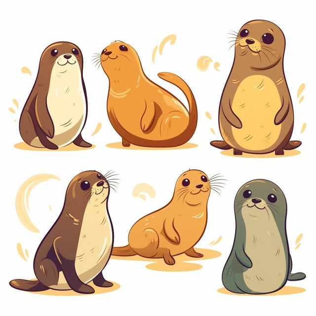AI Midjourney Prompt for Playful Vector Illustrations of Cartoon Animal Breed
