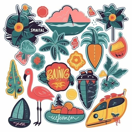 AI Midjourney Prompt for Style Stickers