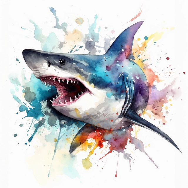 AI Midjourney Prompt for Joyful Chaos Animal Watercolor