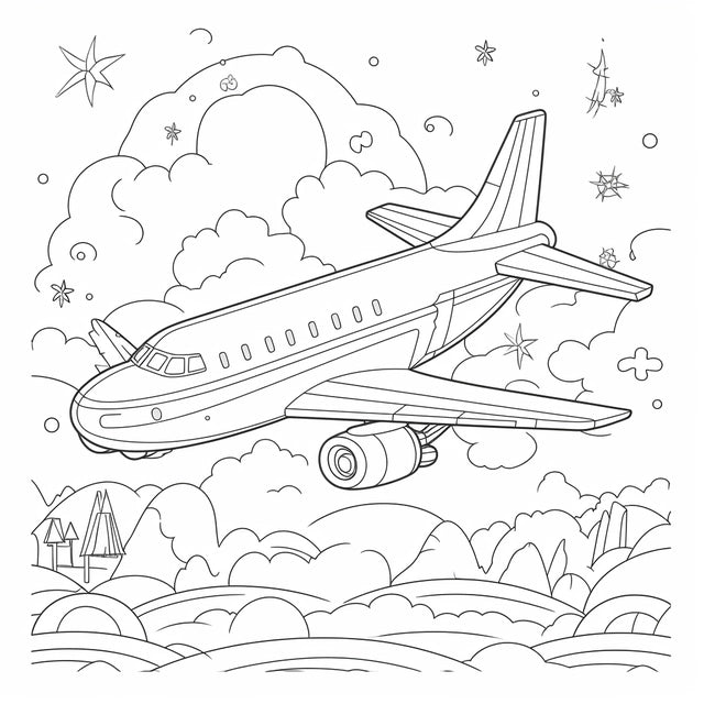AI Midjourney Prompt for Playful Illustrative Style Vehicle Coloring