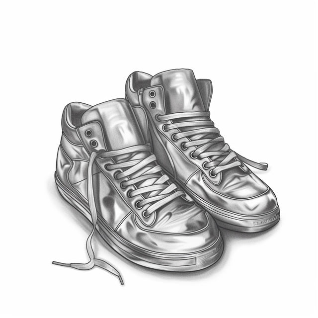 AI Midjourney Prompt for Iconic Sneaker Design