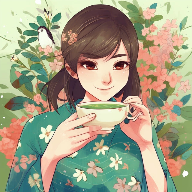 AI Midjourney Prompt for Japanese Cute Coffee Anime