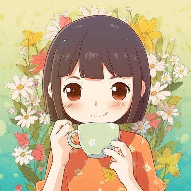 AI Midjourney Prompt for Japanese Cute Coffee Anime