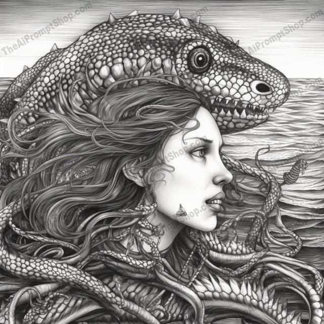 AI Midjourney Prompt for People - Illustrations - 2548