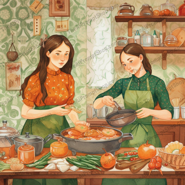 AI Midjourney Prompt for AI Midjourney Prompt for Storybook Illustrations - 2281