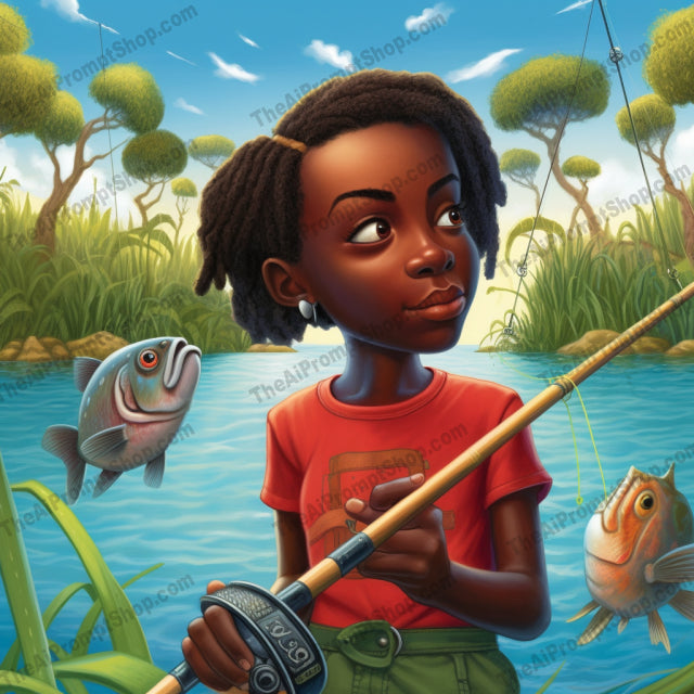 AI Midjourney Prompt for C109 - Storybook Illustrations - Afrocaribbean Realism