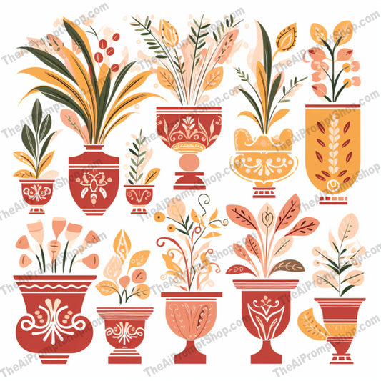 AI Midjourney Prompt for AI Midjourney Prompt for Florals - 1950