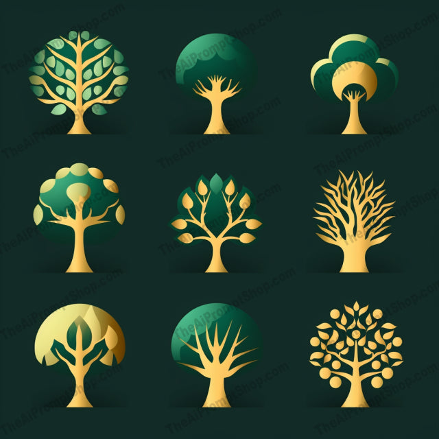 AI Midjourney Prompt for Logos - 1286
