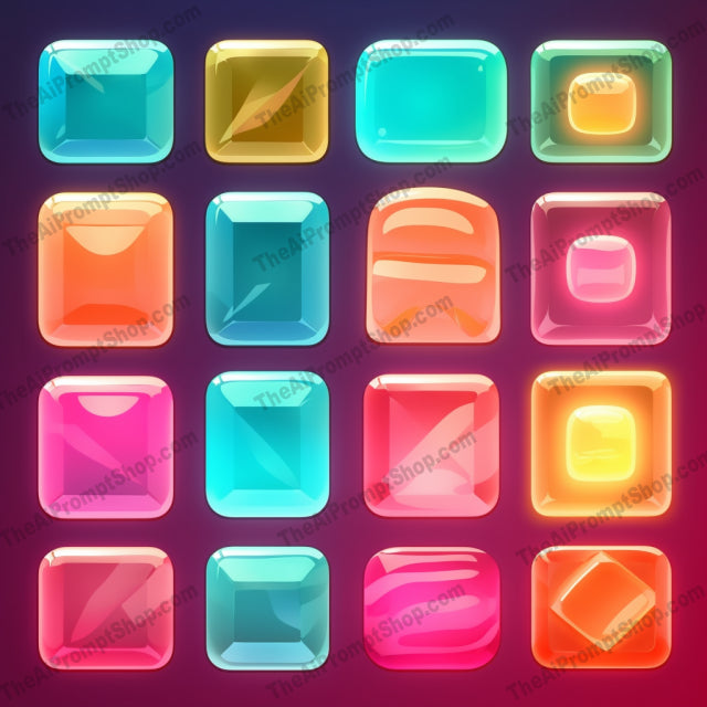 AI Midjourney Prompt for Candy Button Delights