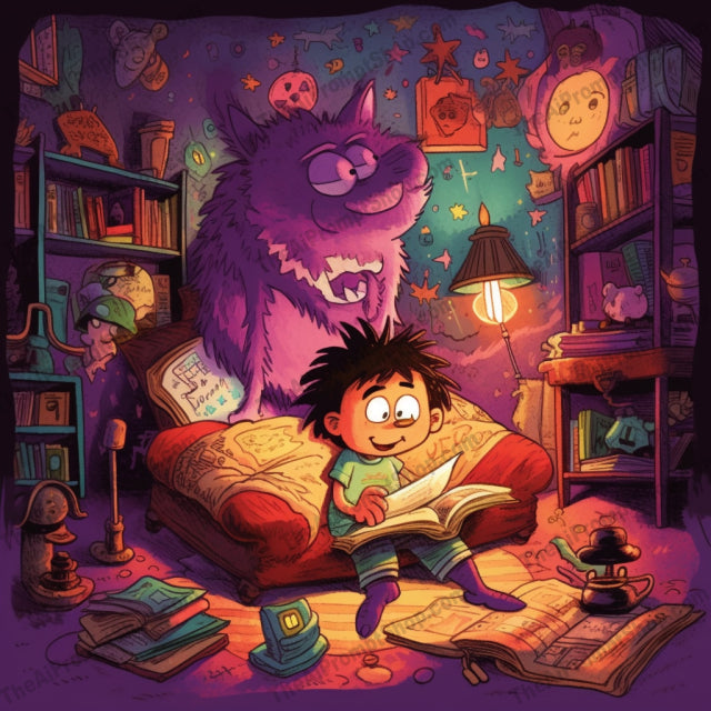 AI Midjourney Prompt for C29 - Storybook Illustrations - Furry and Colorful