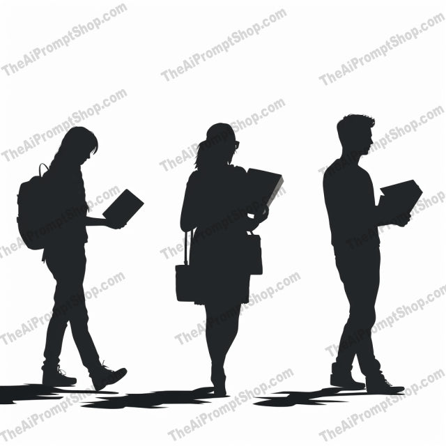AI Midjourney Prompt for People - B135s -  Urban Movement