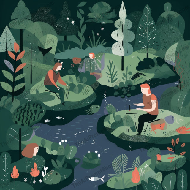 AI Midjourney Prompt for AI Midjourney Prompt for Storybook Illustrations - 2286