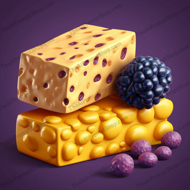 AI Midjourney Prompt for Fruit & Cereal Bar