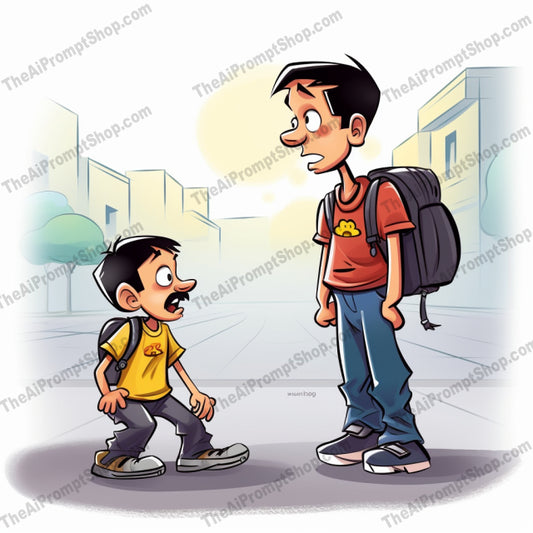AI Midjourney Prompt for C197 - Storybook Illustrations - Boy and Sea Snails