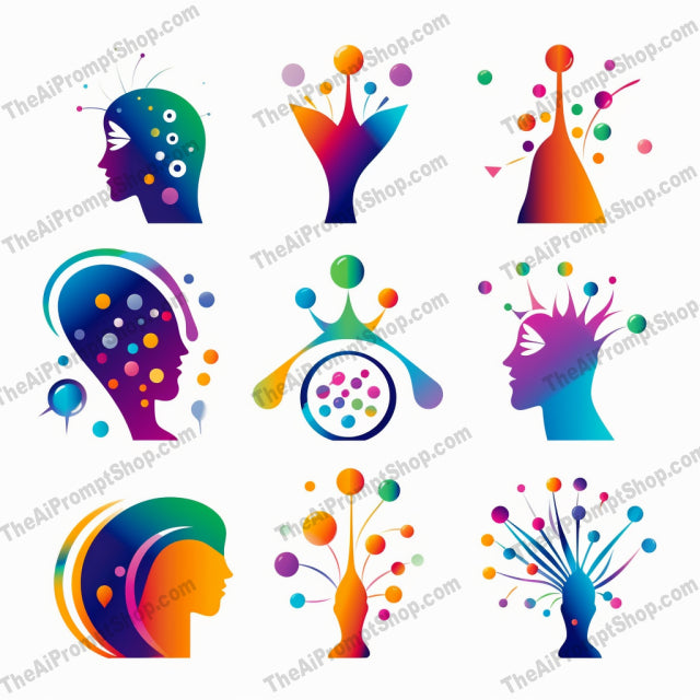 AI Midjourney Prompt for Logos - 1298