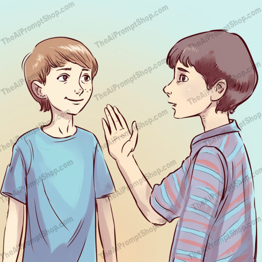 AI Midjourney Prompt for Cartoons - 1068