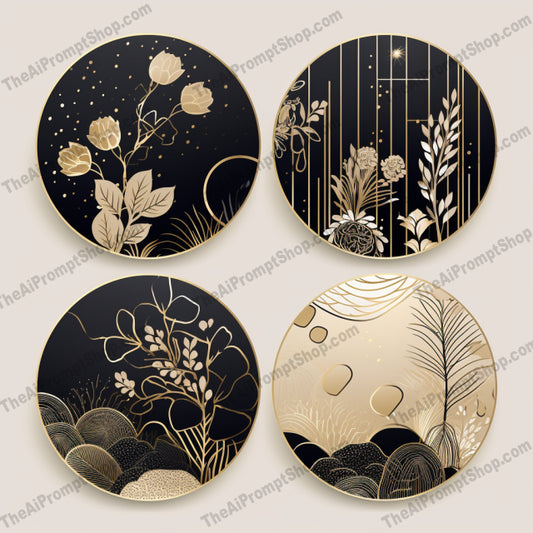 AI Midjourney Prompt for Logos - 1241