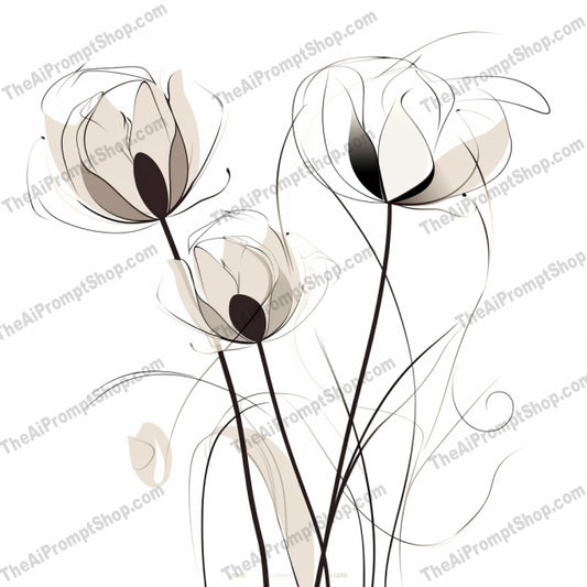 AI Midjourney Prompt for AI Midjourney Prompt for Florals - 1669