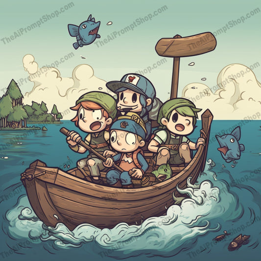 AI Midjourney Prompt for C270 - Storybook Illustrations - Nature-based Petcore Art