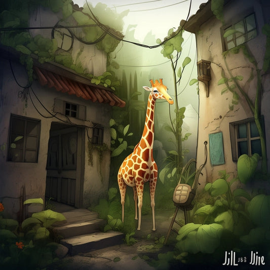 AI Midjourney Prompt for Mischievous Animal Motif