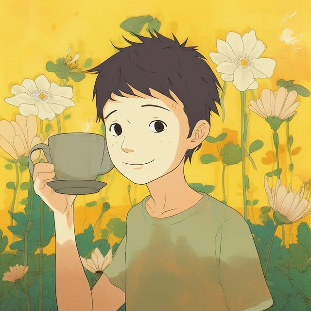 AI Midjourney Prompt for Japanese Cute Coffee Anime