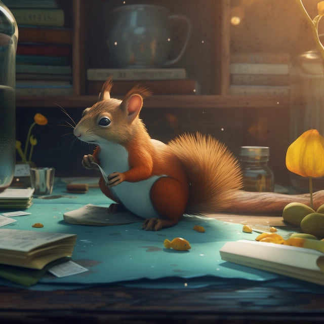 AI Midjourney Prompt for Mischievous Animal Motif