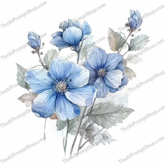 AI Midjourney Prompt for AI Midjourney Prompt for Florals - 1735