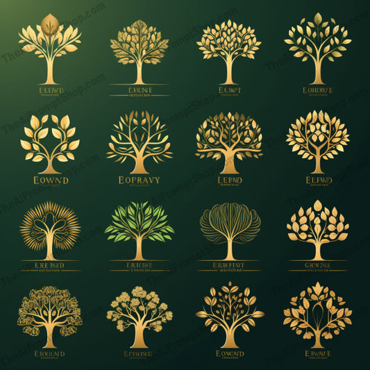 AI Midjourney Prompt for Logos - 1286