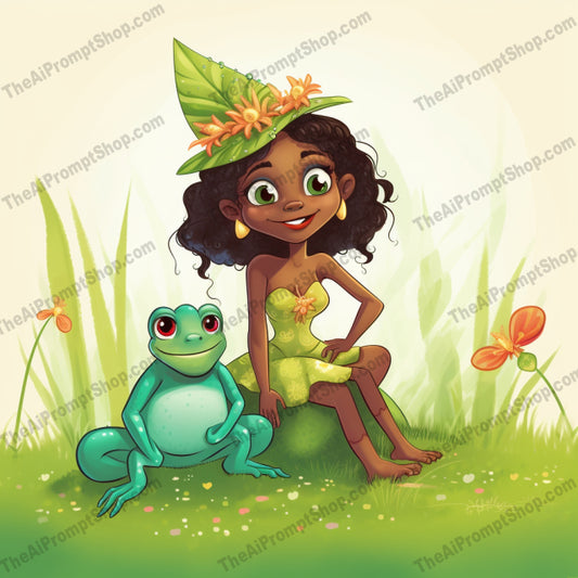 AI Midjourney Prompt for C203 - Storybook Illustrations - Old Man and Young Boy