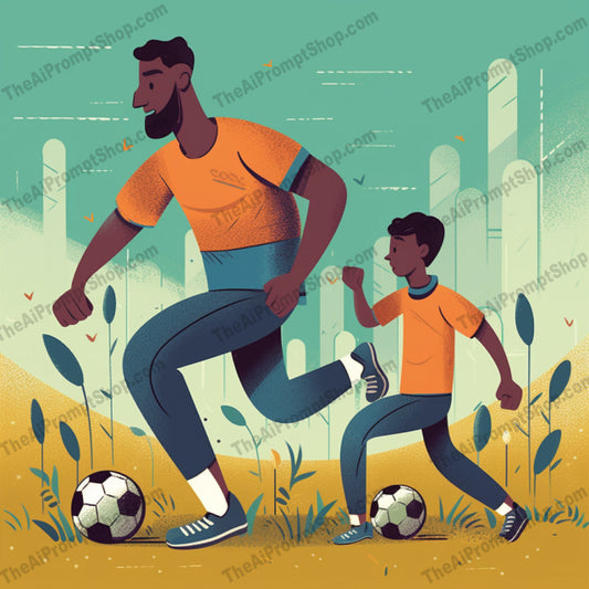 AI Midjourney Prompt for C274 - Storybook Illustrations - Colorful Editorial Style