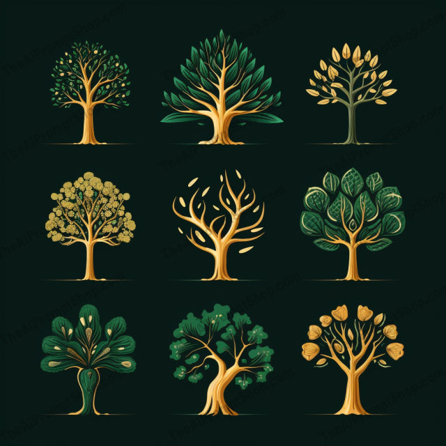 AI Midjourney Prompt for Logos - 1286